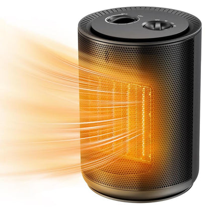 【Fall Deals for You】Space Heater, 1500W PTC Portable Ceramic Space Heater with Fan,Heater with Digital Thermostat & Remote(40-86°F), 24H Timer, 5 Modes, ECO Mode, Overheat and Tip-Over Protection, Fast Heating for Bedroom, Office, and Home Indoor Use